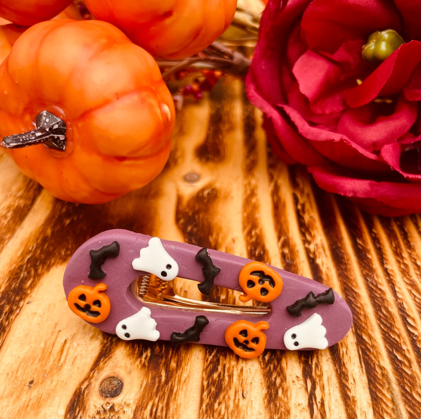 Halloween hair clip
