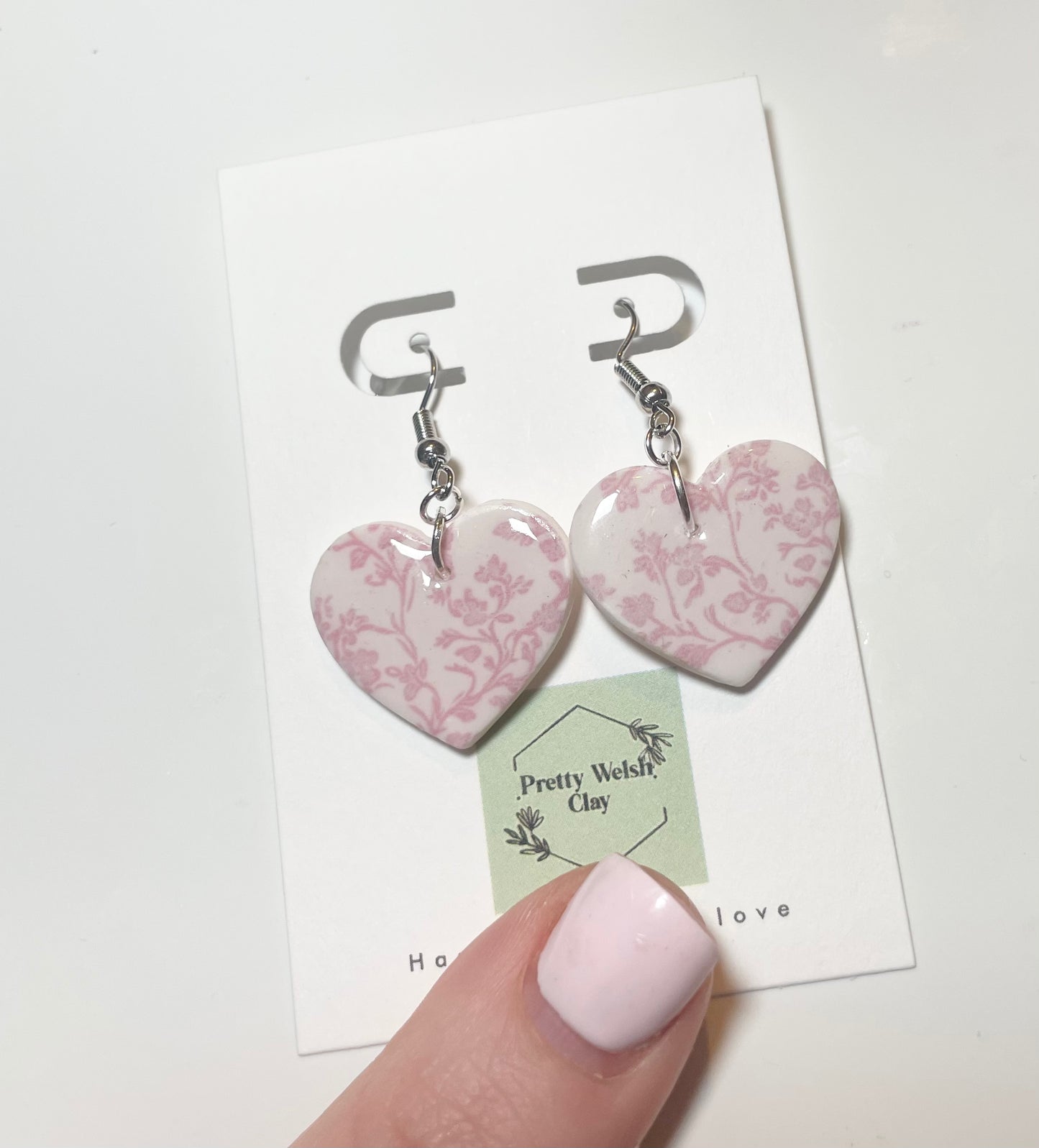 Pretty in pink dangle