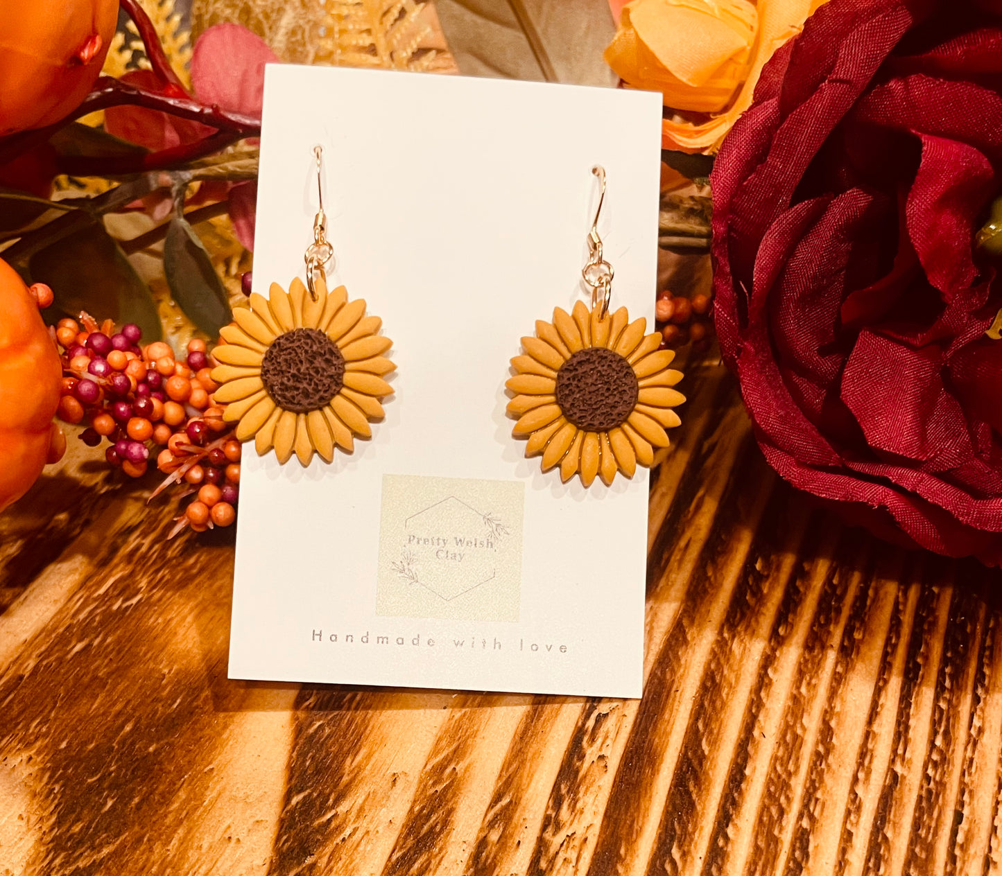 Sunflower dangles