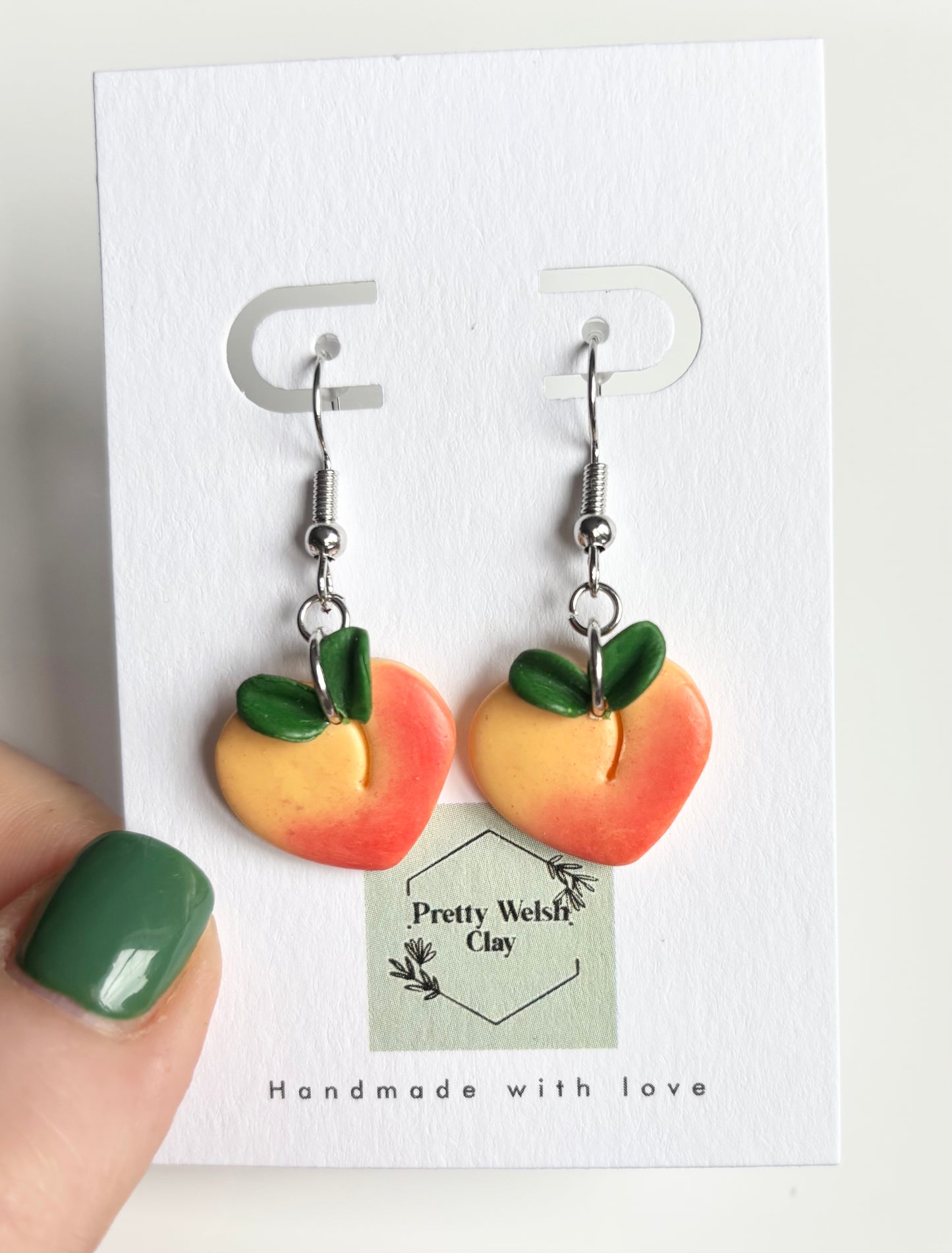 Peach dangle