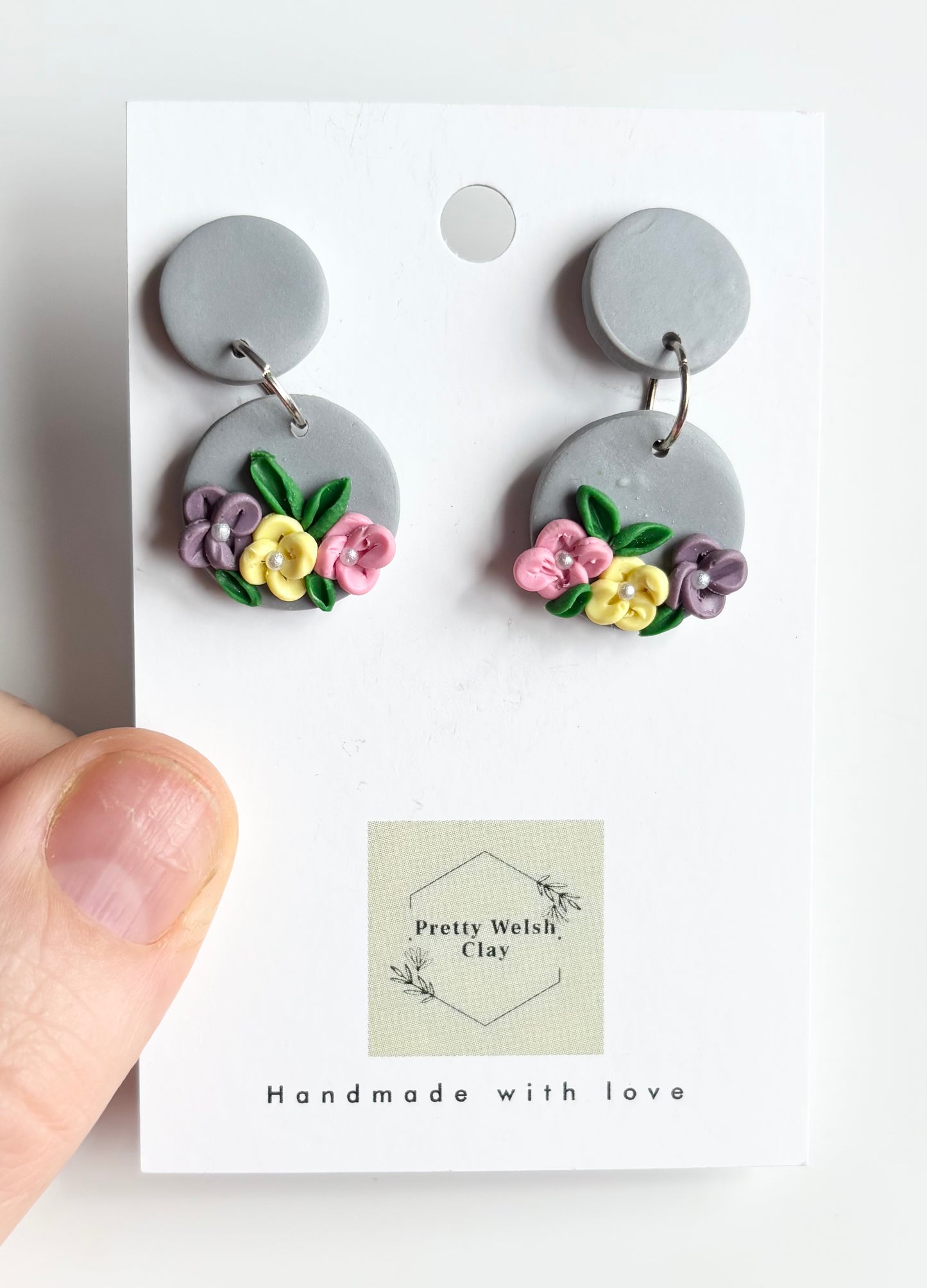 Floral dangle
