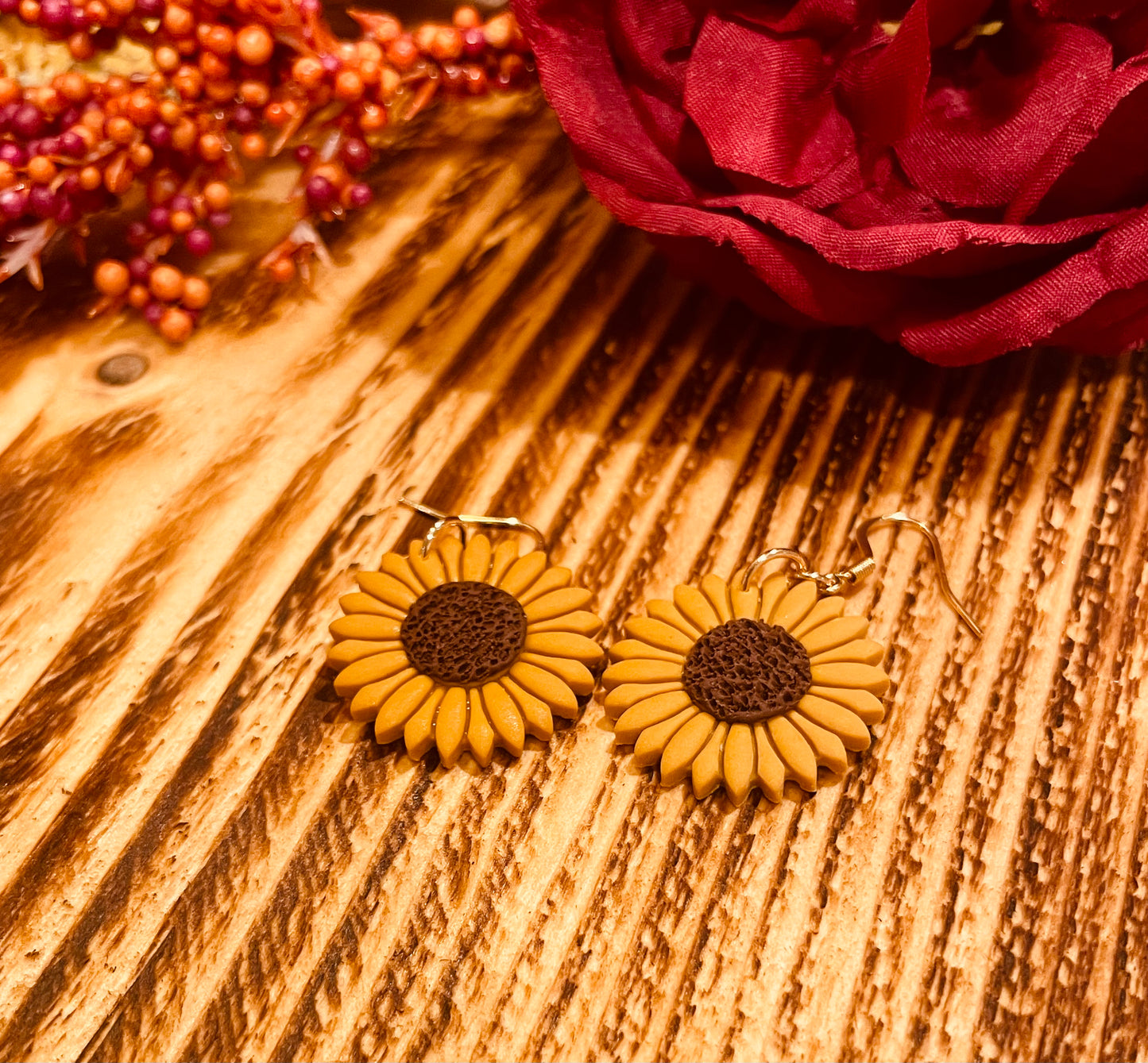 Sunflower dangles