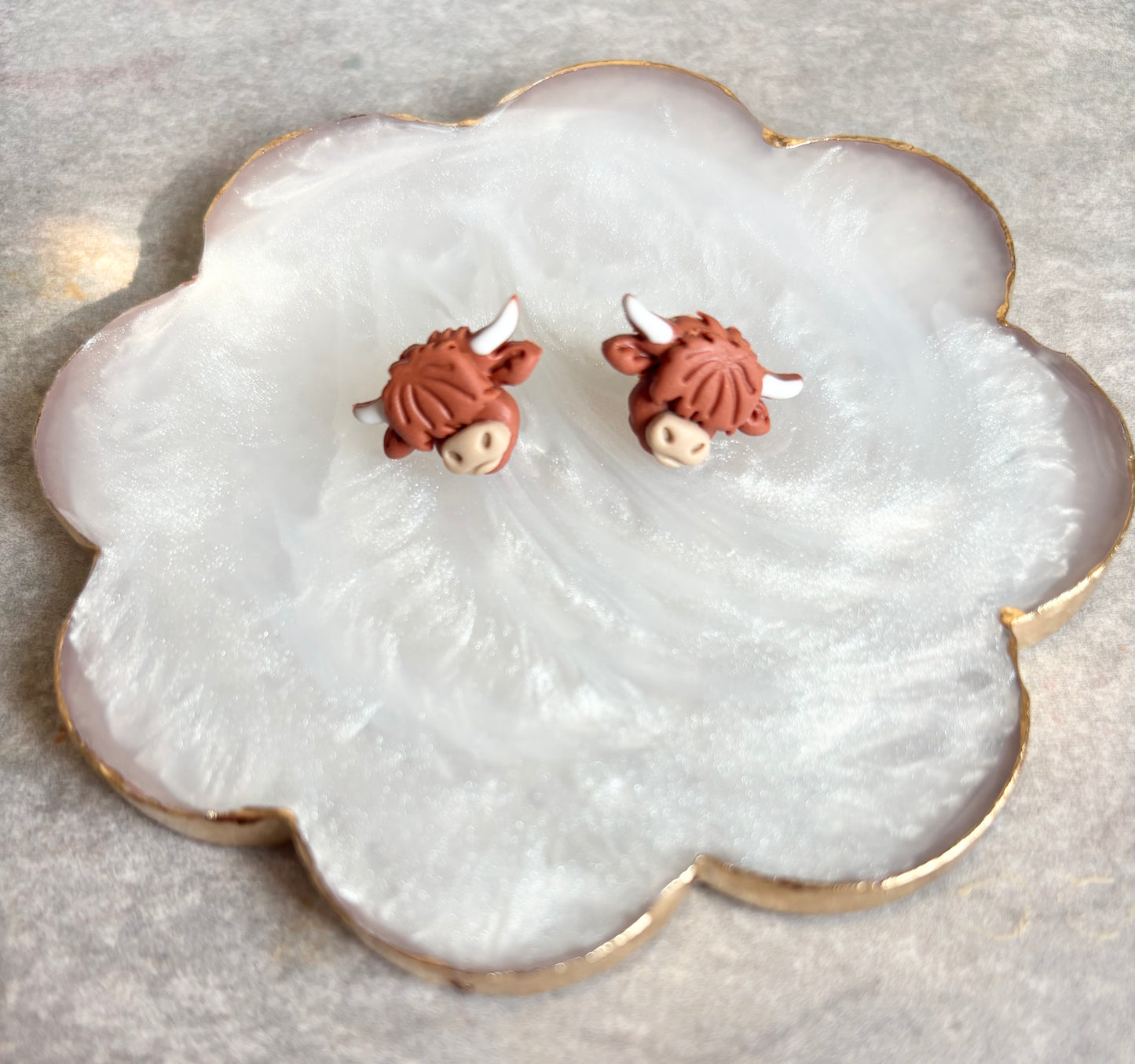 Highland Cow Studs