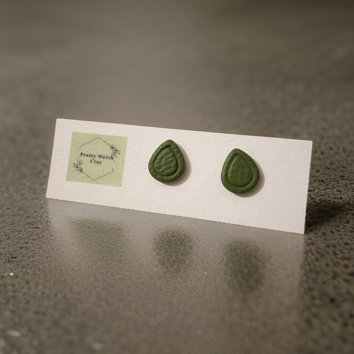 Tear drop studs