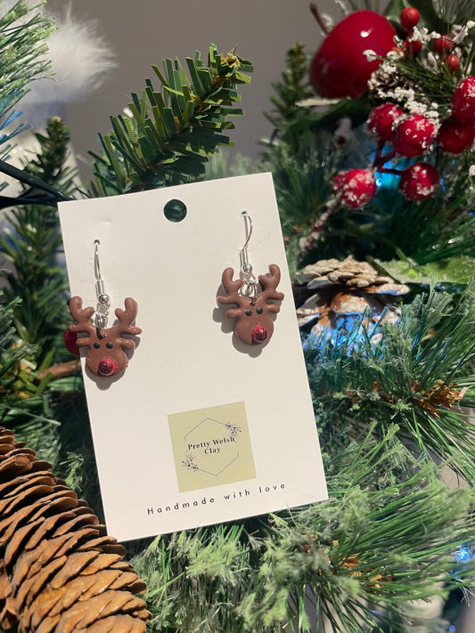 Reindeer earrings