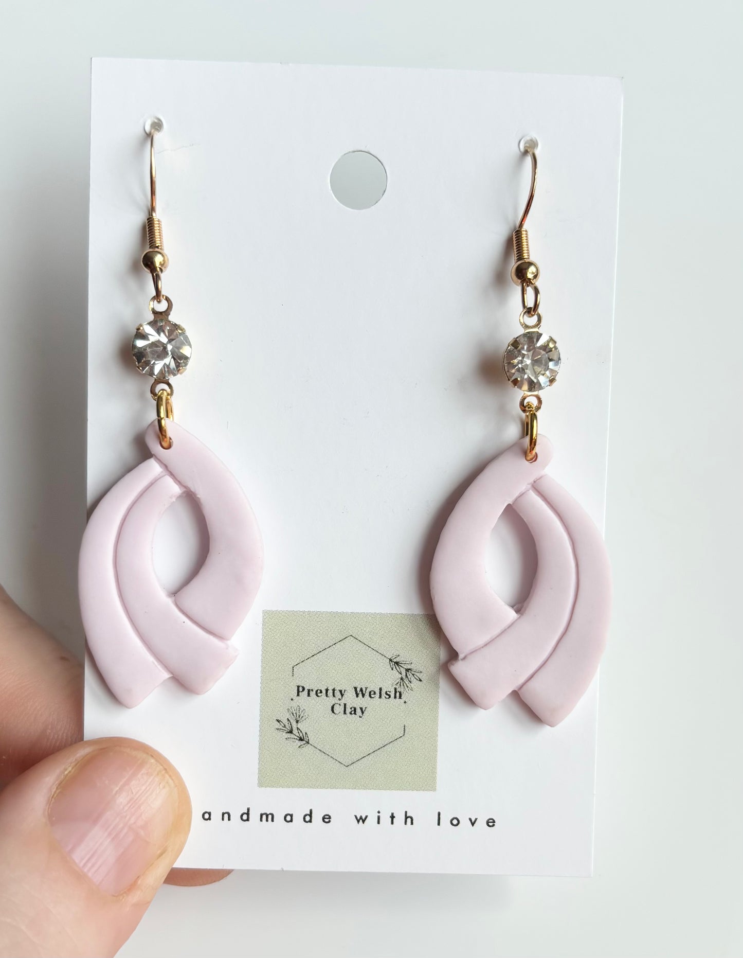 Pink dangle