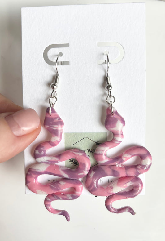 Candy floss snakes