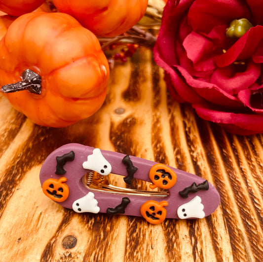 Halloween hair clip