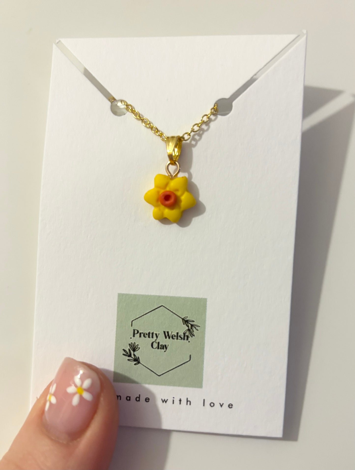 Daffodil Necklace
