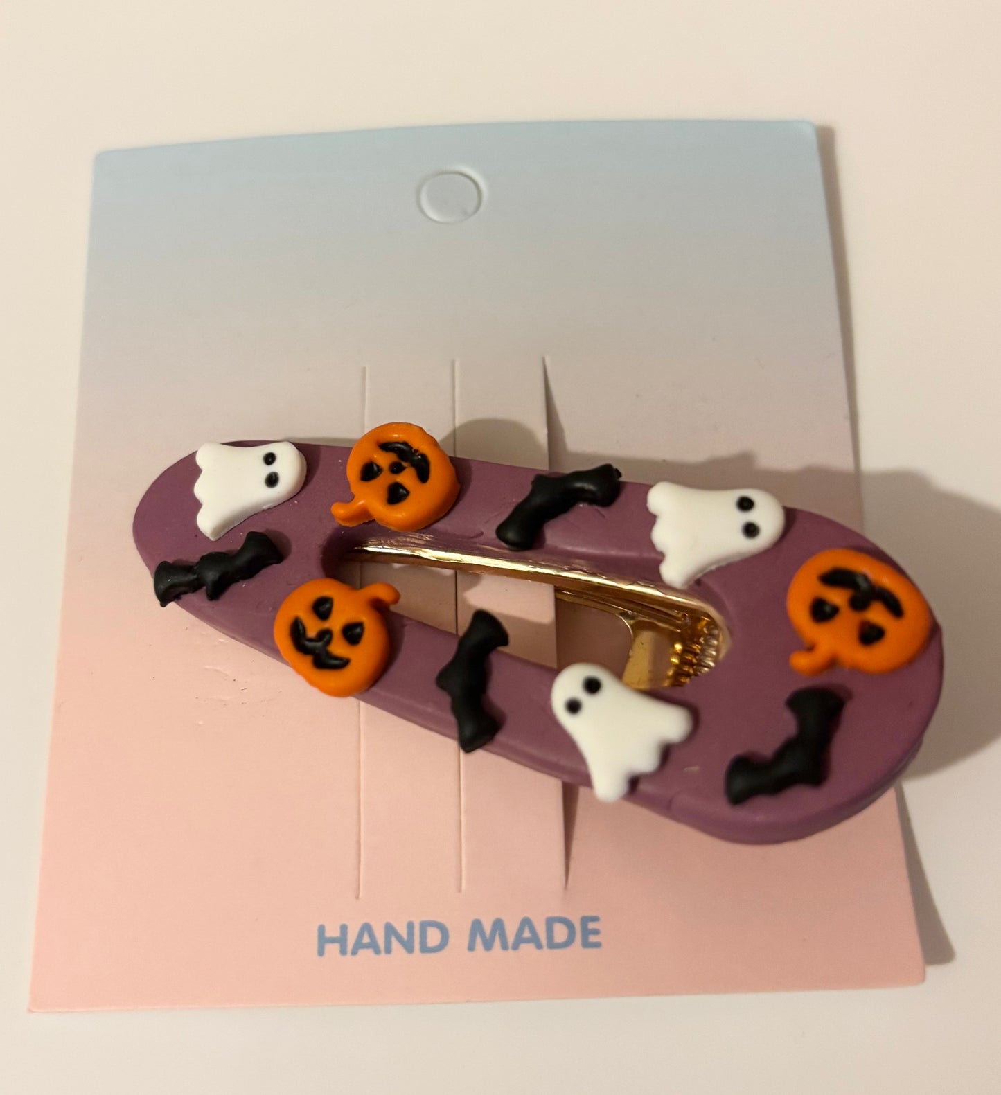 Halloween beret clip
