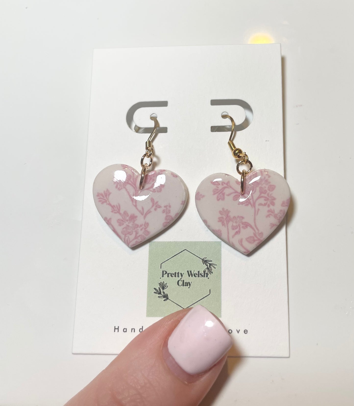 Pretty in pink dangle