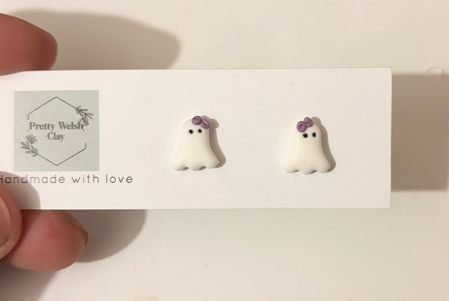Bow ghost studs