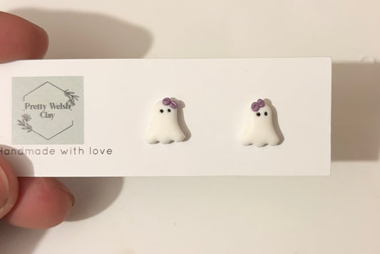 Bow ghost studs