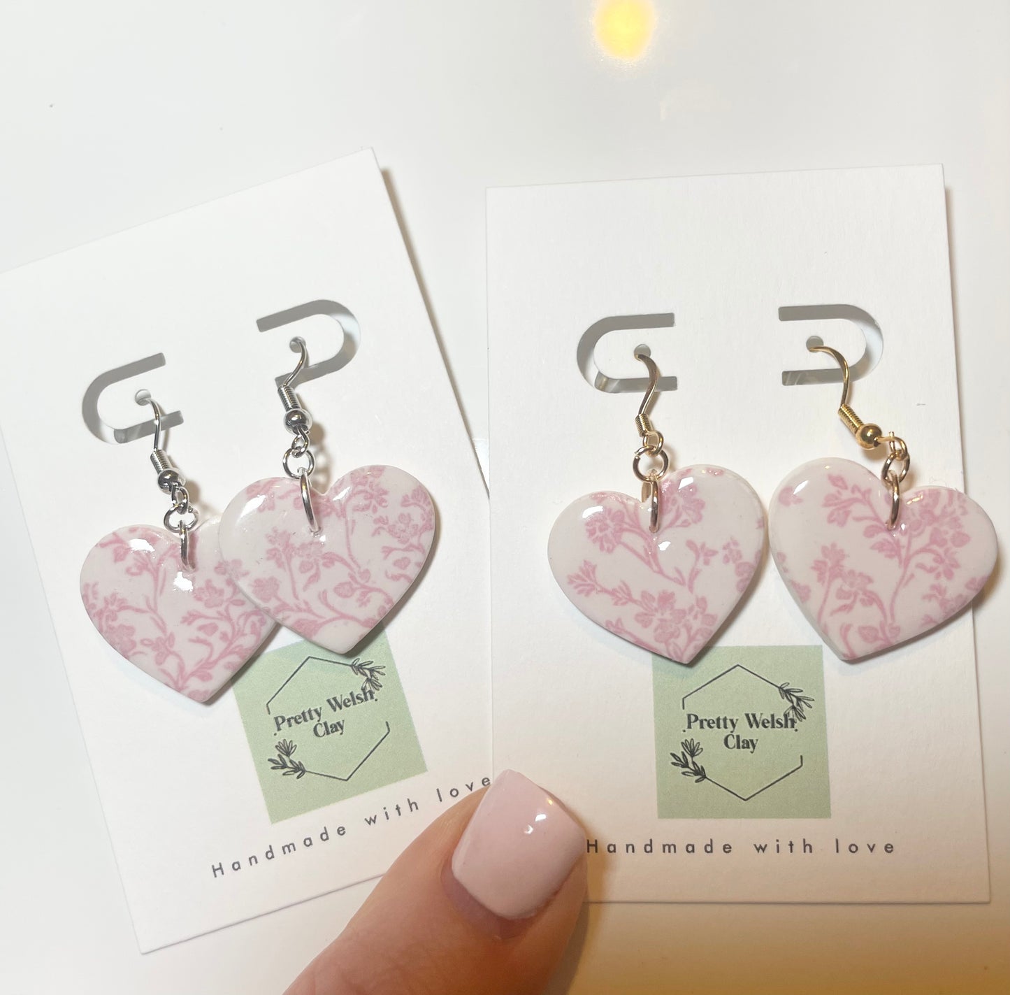 Pretty in pink dangle