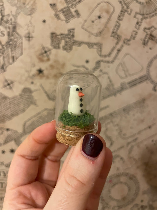 Snowman jar