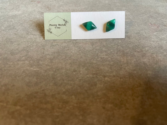 Diamond green marble